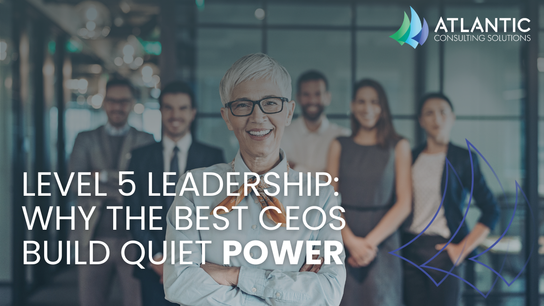 Level 5 leadership - CEO stepping back while team takes the lead